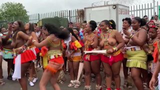 Khabazela Village zulu dance