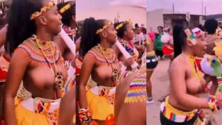 ZULU MAIDEN DANCE UMEMULO KZN short clip