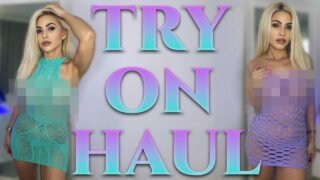 [4K] Transparent Lingerie and Clothes | See-Through Try On Haul -Gabriella Hauls