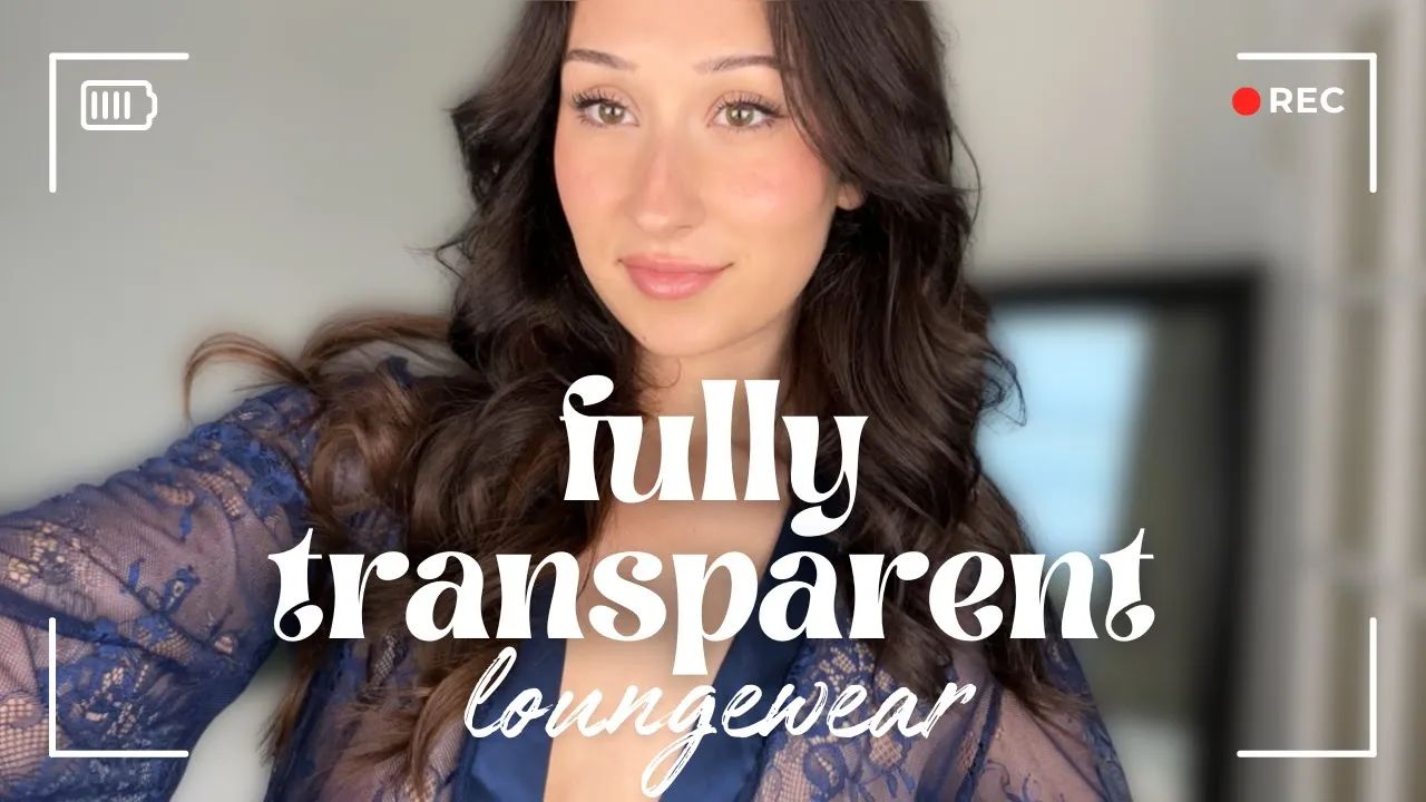 4K transparent robes try on haul - alexiagilf - YTboob ▶3:18 ▶3:18 ▶3:18 