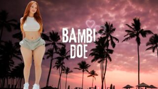 Thick and cute American girl | Bambi Doe | Top Model
