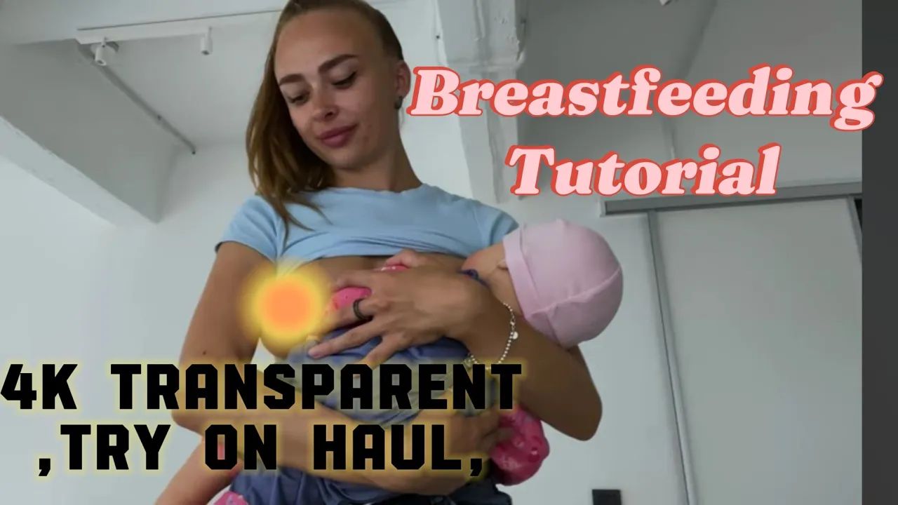 Breastfeeding Tutorial 4K New Breastfeeding Mom 2024 See Tits At  