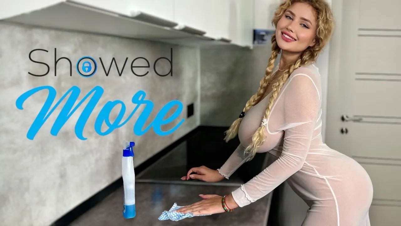 Merelin Cleans In Transparent Clothing - Fun & Fashionable Housework! -  YTboob