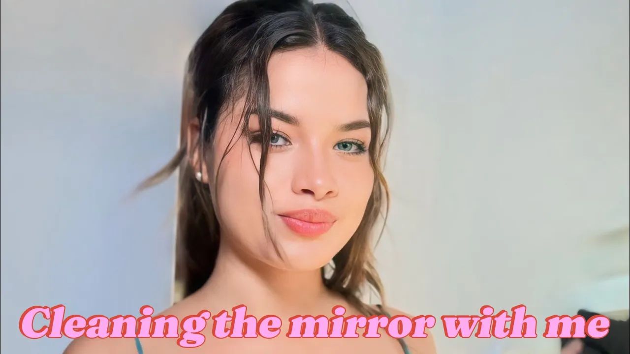 Cleaning The Mirror With Me Cleaning Time YTboob 
