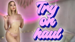 Nude Try On Haul Videos See through NSFW Dresses Page 2 Of  