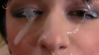 Women with cum on their faces