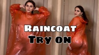 shy lily raincoat  :01