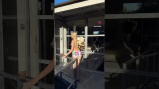 Body paint 🎨 no bra no panties #shortvideo at 0:00