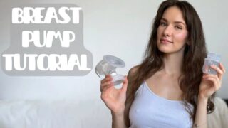 [4K] Breastfeeding with Mia | 0:30, 0:46 incredible tits