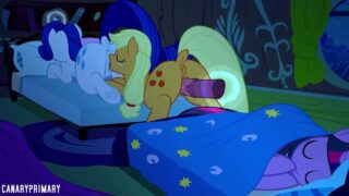 clop Rarity + Applejack yiff