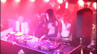 Topless dj after 0:00 (painted nipples )