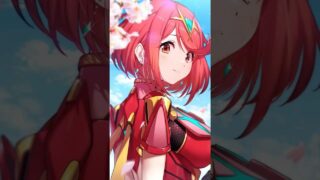 pyra xenoblade breast jiggle (Nipple at 0:06)