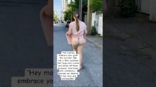ass under dress at 0:02