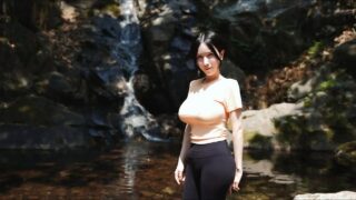 7:45 and throughout, hard nips saving in case she removes her videos