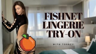 MY BEST FISHNET LINGERIE I TRANSPARENT TRY-ON HAUL
