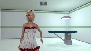 Nurse Uma nude showering at 17:50