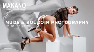 Nude & Boudoir Photography In The Studio| Behind The Scenes | How I Shoot with  a Snoot & Honeycomb