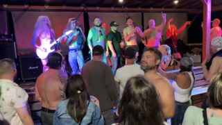 Musicband  topless girls from 0:00