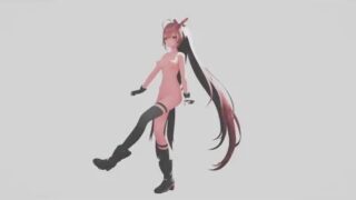MMD-R18 Animation Darling Dance Nanashi Mumei from the start
