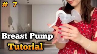 Isabel Sophie Manual Breast Pump boob out at 0:30