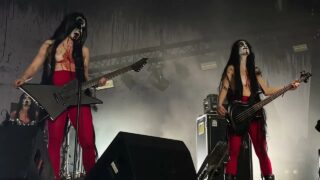 Witch Club Satan members topless after 0:05