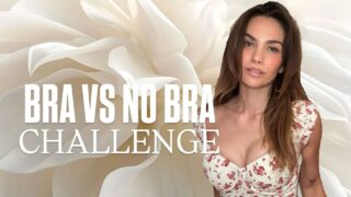 CHALLENGE: BRA VS NO BRA 💋 | Paulina Stepowska nip at 2:05 use .25x