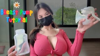 [4K] Breastfeeding with Aoki | Tips & Breast Pump Tutorial | Pump With Me