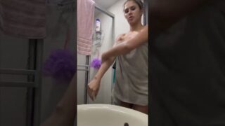 Shower slip at 0:06