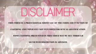 TRY ON and TRANSPARENT CLEANING