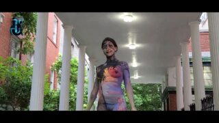 BODY PAINTING WASHINGTON PARK NY