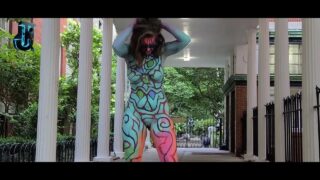 BODY PAINTING WASHINGTON PARK2