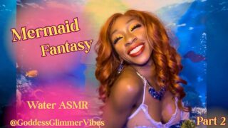 Mermaid Vibes, But Make It Sparkle | Part 2 0:00 Goddess Glimmer see thru outfit, some bush and a hint of nip but nothing obvious