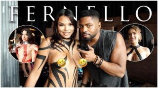 body painting fashion. close view nipples 1:11
