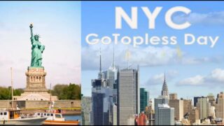 0:23 and throughout the rest of the vid – Best of 2023 TOPLESS FINALLY WOMEN’S EQUALITY ,CIVIL, HUMAN RIGHTS MARCH AND