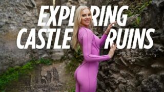 Exploring Medieval Castles in the Allgäu | Vlog with Peyton Kinsly in a skin tight bodysuit the whole time 3:25