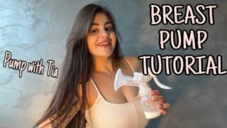 [4K] Breastfeeding with Tia | 0:31, switch to other side 0:53, 1:14 nice big floppy tits but stolen content