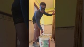 Handyman in a hard day transparent & audible