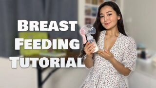 [4K] Breastfeeding with Kira | 0:21, 0:48, 1:00