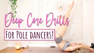 Yoga, loose bra at 6:39, 11:57, 17:00