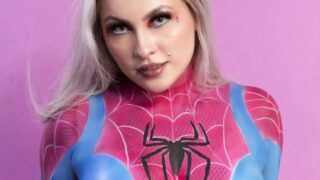 BODY PAINTING Airbrush HALLOWEEN 2025 – SPIDERGIRL