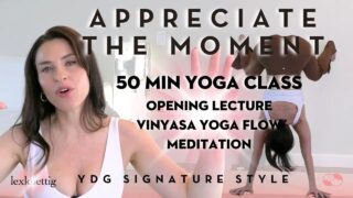 Full Body Yoga Flow for Gratitude | partial slip at 26:00 for almost a minute