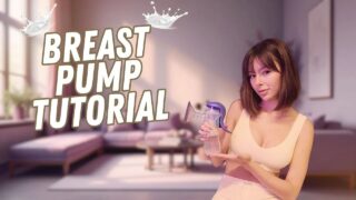 [4K] Breastfeeding with Elizabeth | 0:21, close-up at 0:54