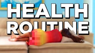 0:00 RESTING IN STYLE IN A ORANGE AND YELLOW GRADIENT DRESS | HEALTH ROUTINE
