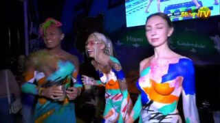 Casa de Kava Body Painting Miami TV from start
