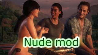 Uncharted Legacy of Thieves Collection nude mod 6. start 0:03
