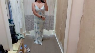 Spring Dressing Room Try On – Nipslips at 2:37 & 7:16 (x25 speed)