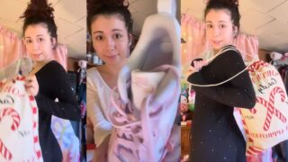 Yay Christmas Archive 0:00 see thru tops, some cameltoe and booty throughout. Age-restricted but no nudity