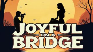 Joyful on a Bridge | Body Art Photography