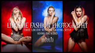 LINGERIE FASHION PHOTOGRAPHY | Behind The Scenes | One Model One Lighting Setup Three Lingerie Sets – see through 5:00 onwards