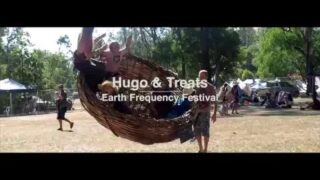Topless hippie girl at earth frequency festival in 3:59